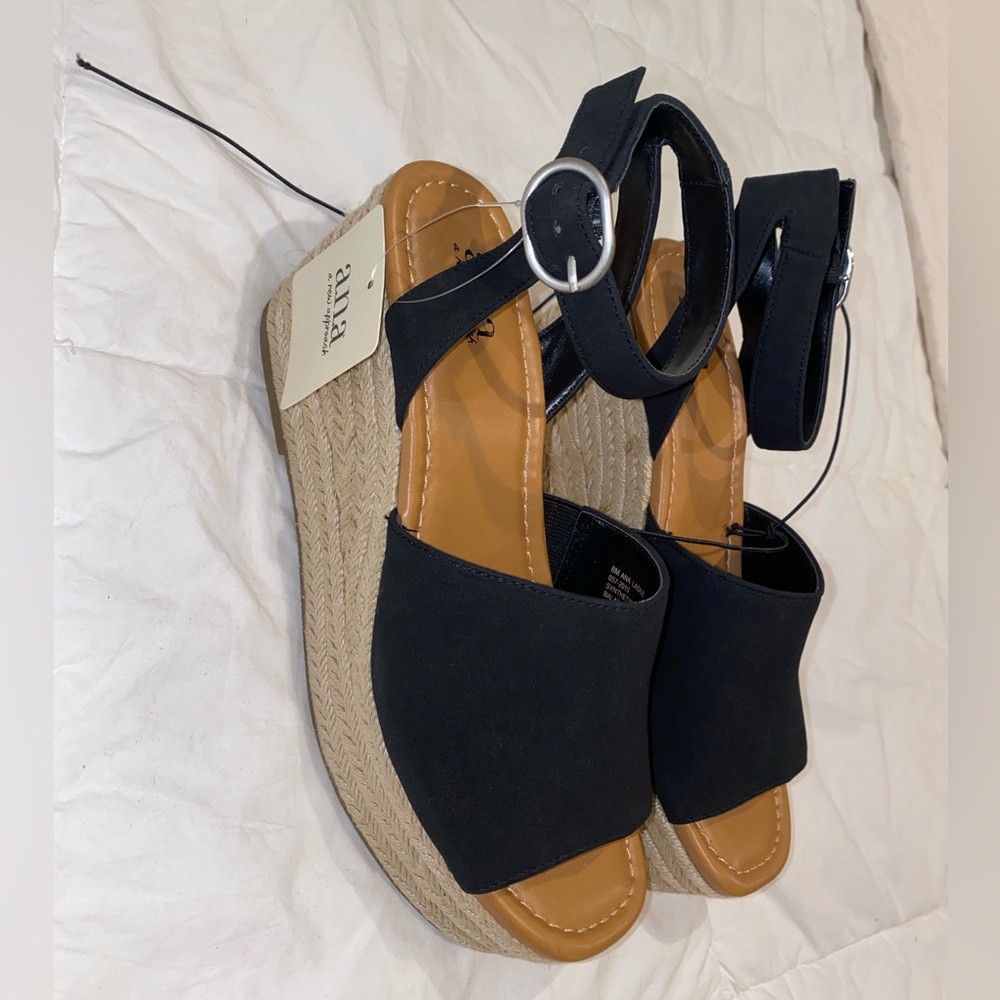 a.n.a Black Lasike Footwear